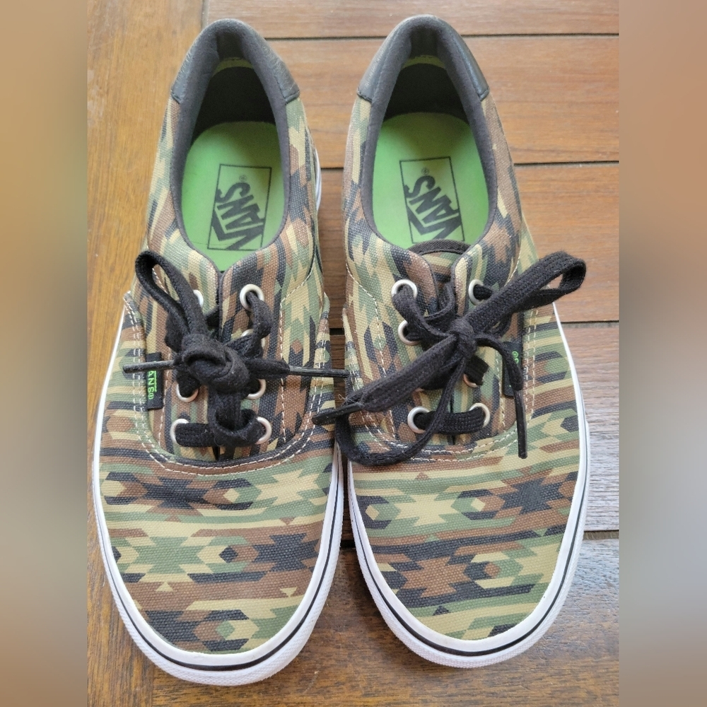 Camo Vans Men's Size 5.5 Women's Size 7 LIKE NEW
